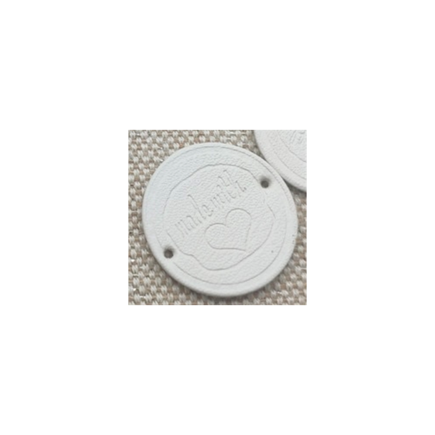 MERKE - Made with <3 - Hvit